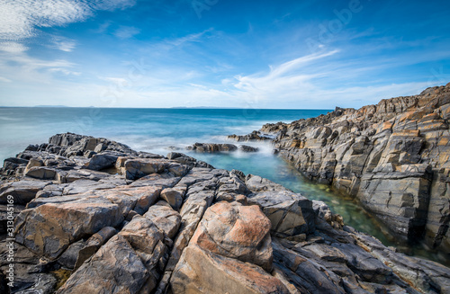 rocks and sea © Bradley