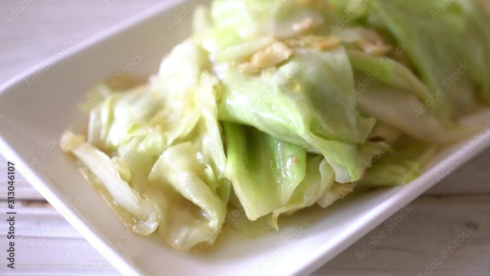 Stir-Fried Cabbage with Fish Sauce Stir-Fried Cabbage with Fish Sauce