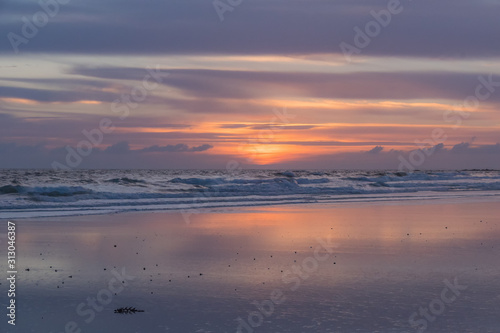 sunrise at the beach