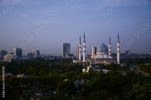 View of Shah Alam mosque