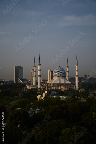 View of Shah Alam mosque