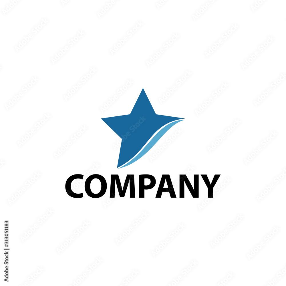 star logo template design vector illustration, icon star logo template design vector illustration, icon