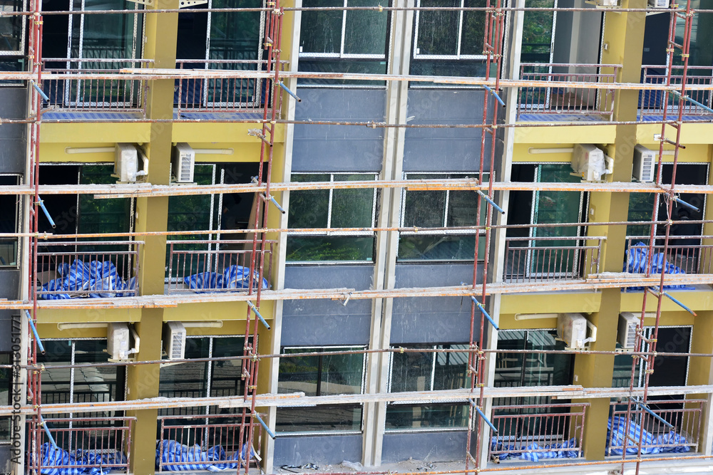 Building or condominium under construction Building or condominium under construction