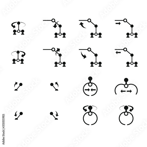 Simple crane symbols