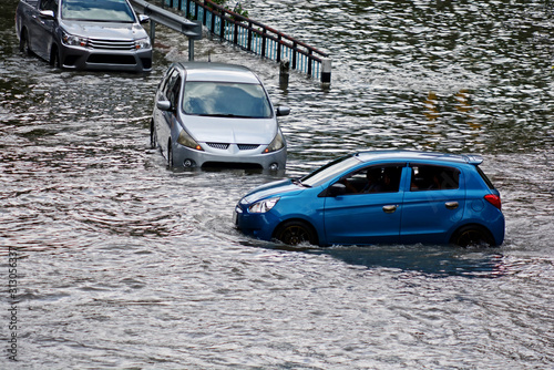 more floods and flooded cars
