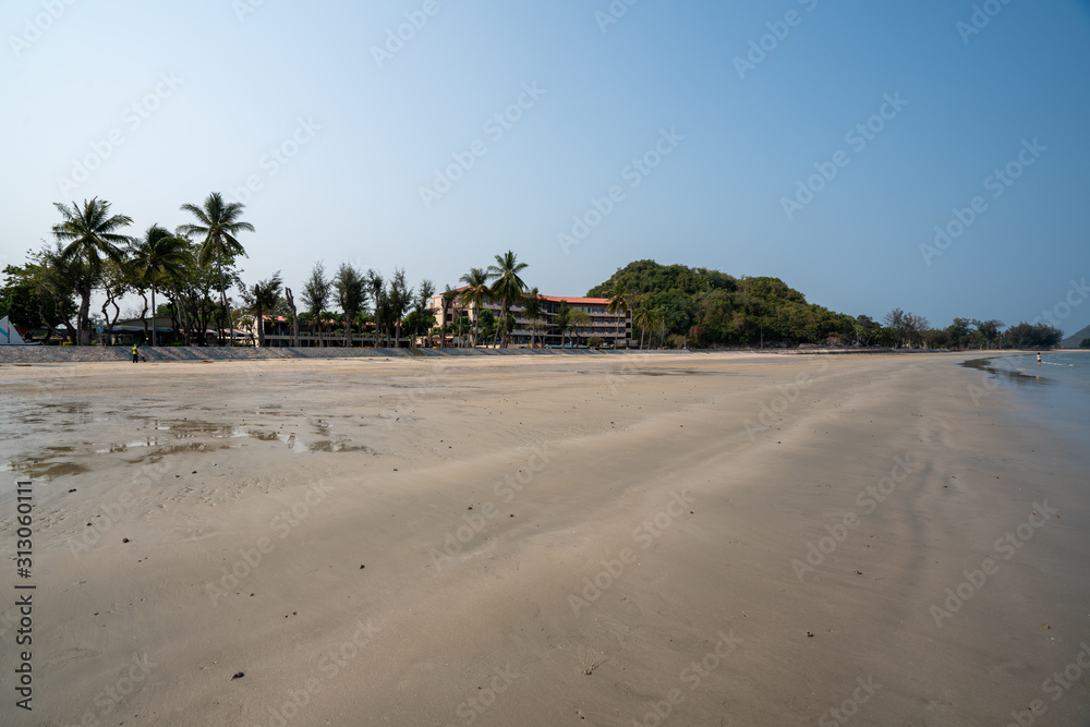 Aow Manaow Beach Prachuap Kirikan South Thailand 