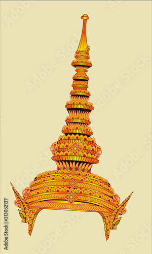 Illustrated Khon thailand