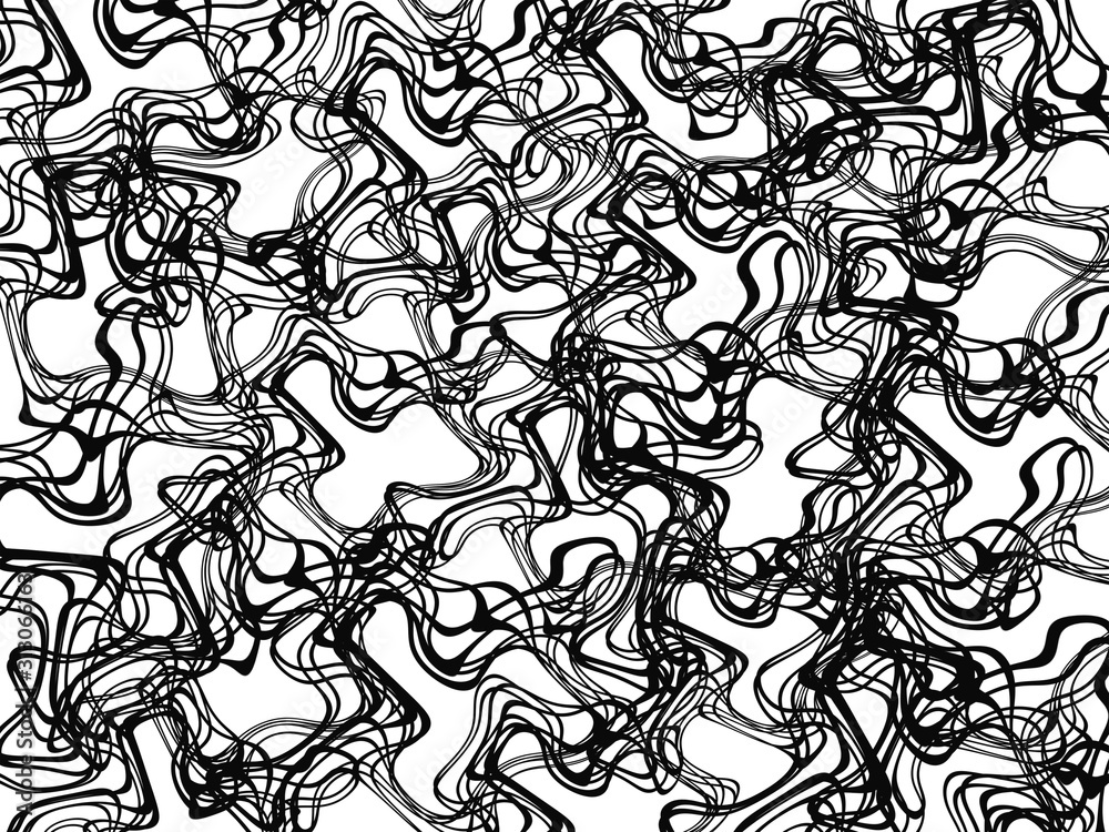 Scribbles, abstract tangled texture, swirl pattern Scribbles, abstract tangled texture, swirl pattern