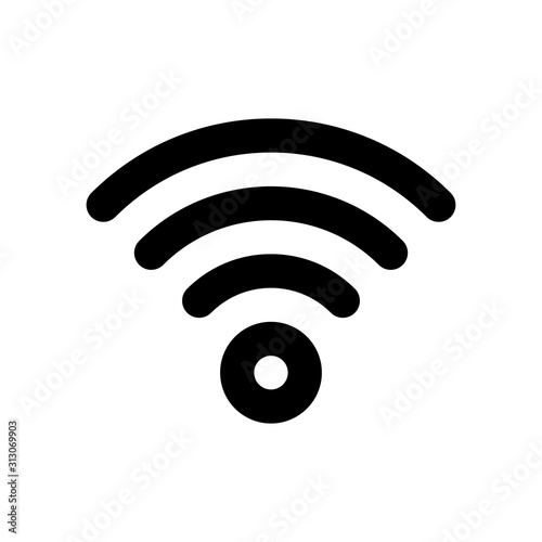Vector Wifi Icon. Signal Icon.