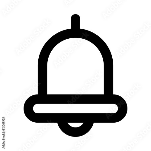 Vector Bell Icon. Notification Icon.