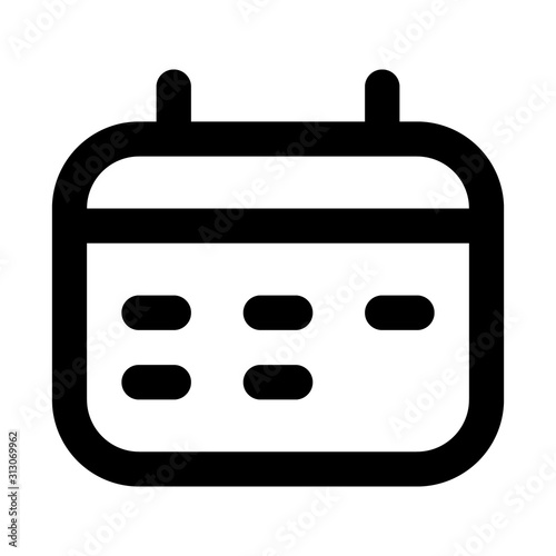 Vector Calendar Icon.