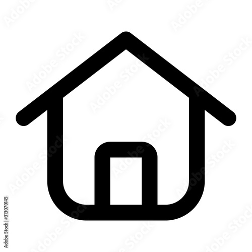 Vector House Icon. Home Icon.