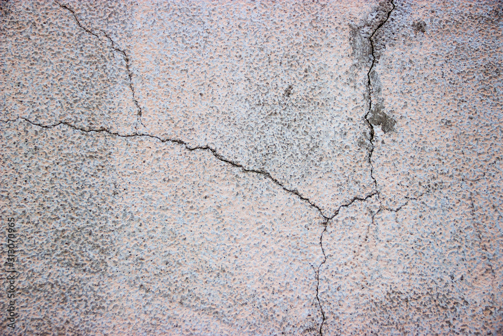 Obraz premium Texture of concrete painted with a crack