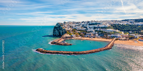 Photos Panoramic view from flying drone