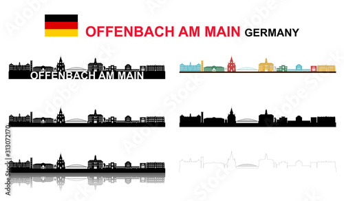 Offenbach am Main großes Set