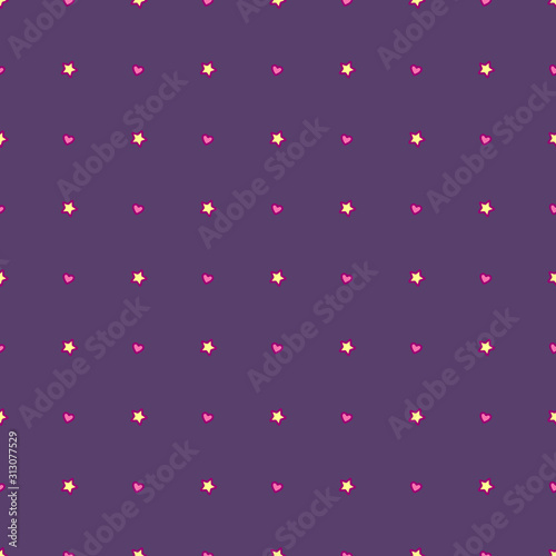 vector Cute simple seamless pattern