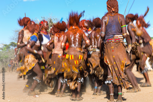 Hamer people, Omo valley, Naciones, Ethiopia, Africa photo