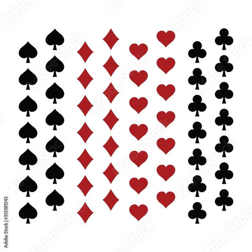Set of poker Logo Design for Casino Business, Gamble, Card Game, Speculate, etc