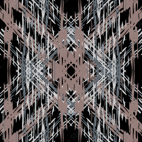 Paint Texture. Shibori, Staining Ornament. 