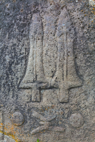 Tiya Stele field, Naciones, Ethiopia, Africa photo