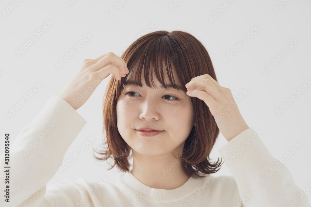 young woman has bad feeling