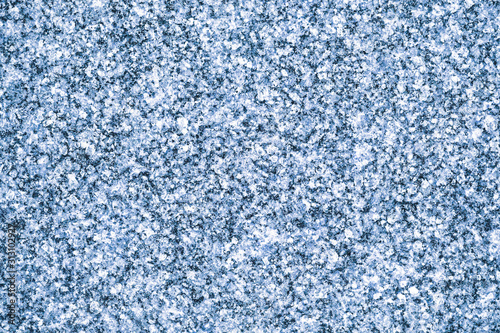 Abstract blue mineral texture. Grain and noise design background for graphic design.