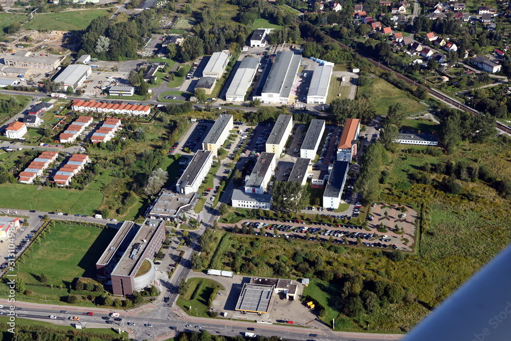 Naklejka premium Greifswald, Fleischervorstadt - Südstadt 2014