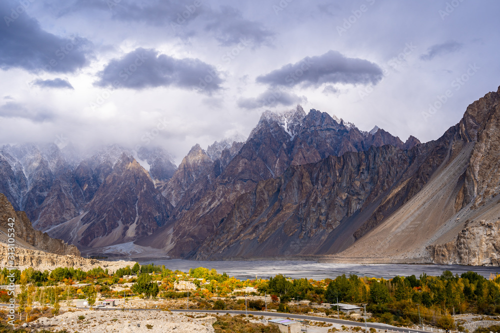 Fototapeta premium Scenery of Hunza Valley