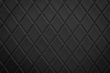 Luxury black leather texture background