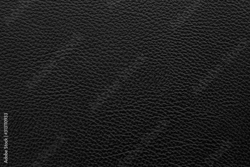 Luxury black leather texture background © saranyoo