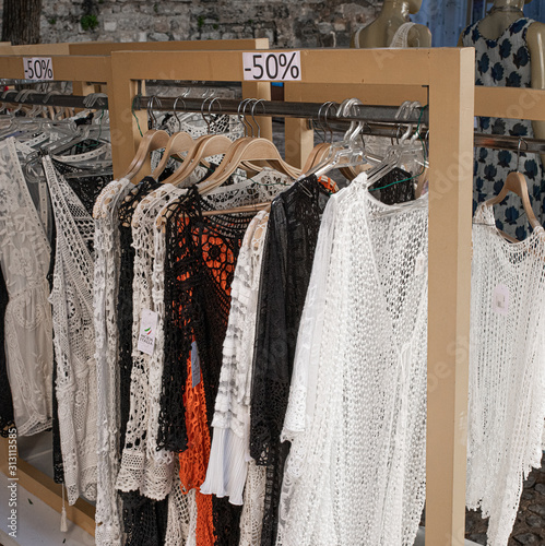 Ropa expuesta