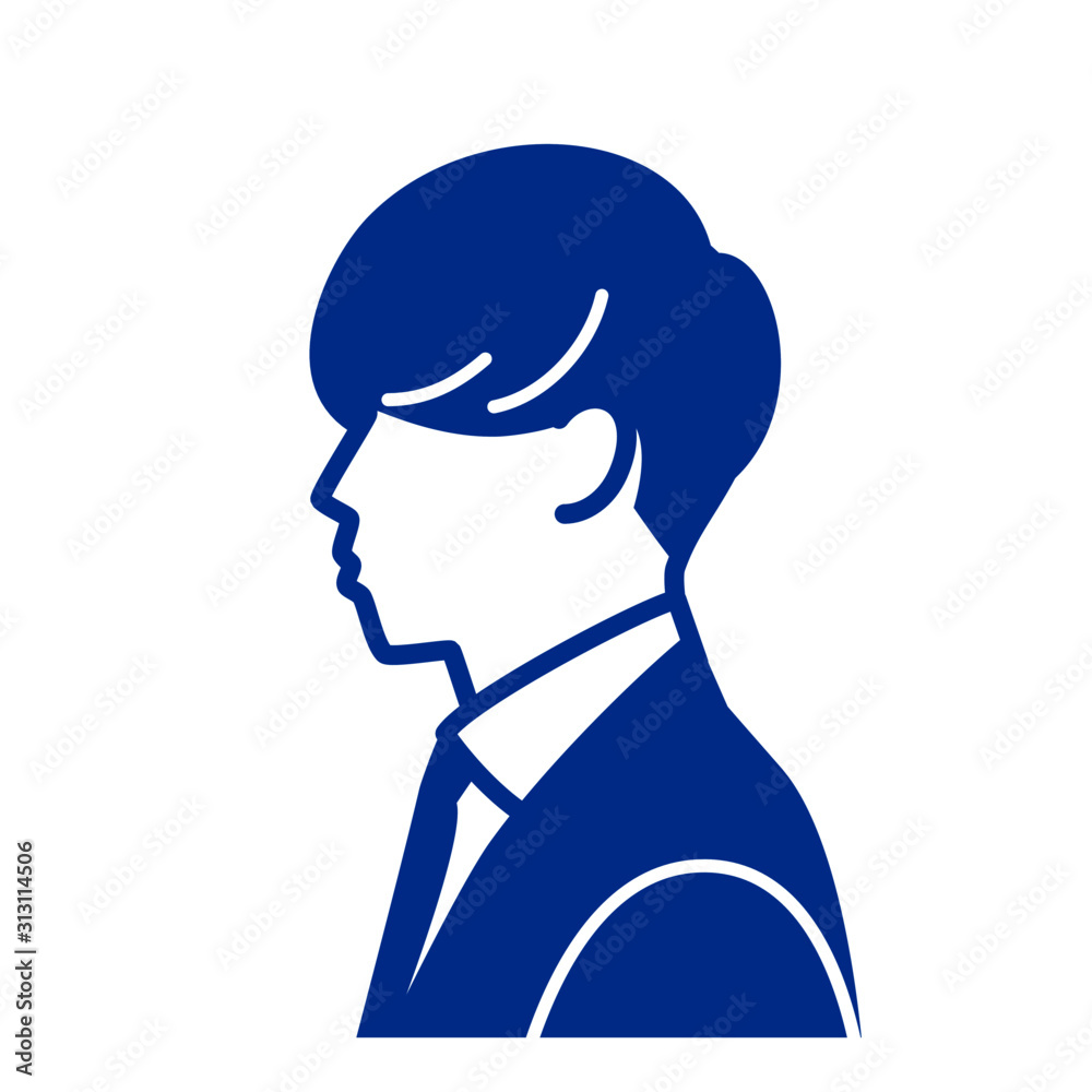  People profile silhouette icon