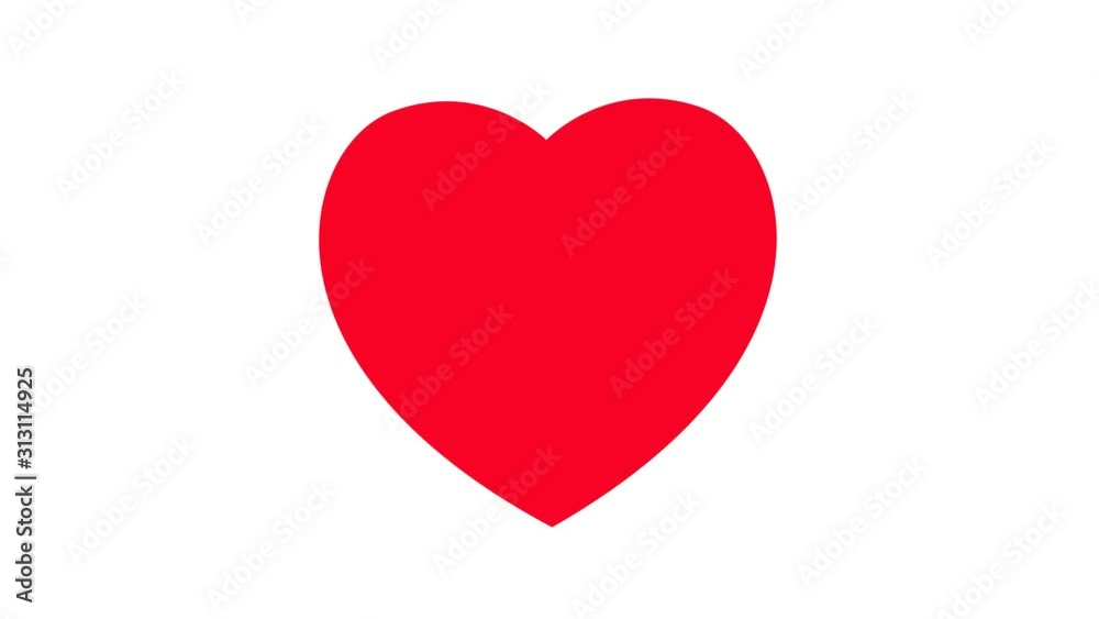 motion graphic video The heart beats like love that is being filled little by little on Valentine's Day. motion graphic video The heart beats like love that is being filled little by little on Valentine's Day.