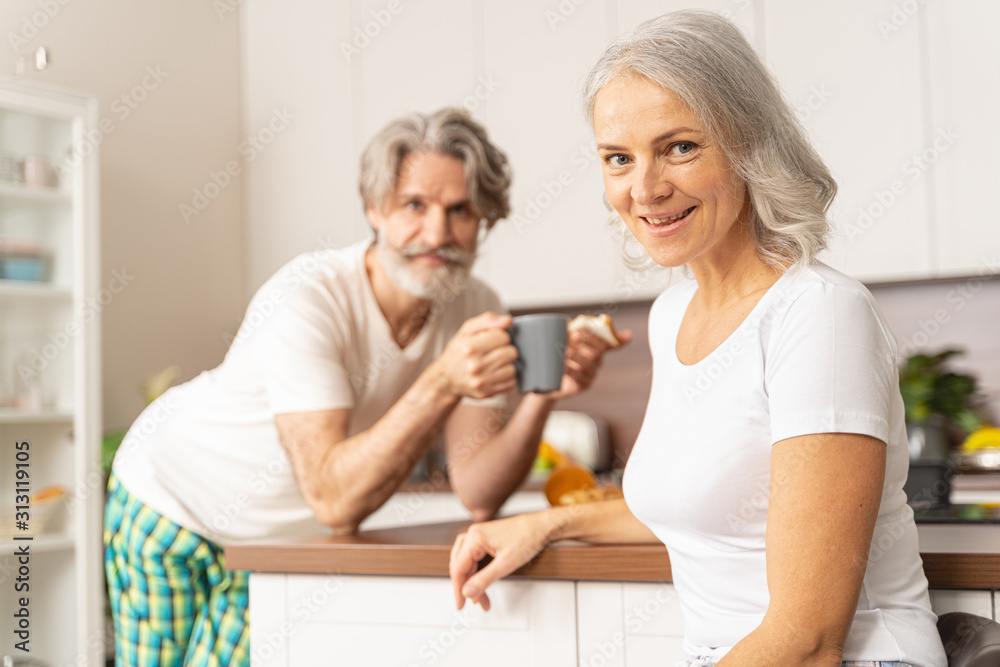 Happy modern female smiling at the camera Happy modern female smiling at the camera