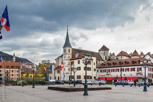 Square in Annecy, France