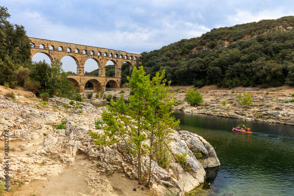 Pont du Gard Roman Aqueduct, France