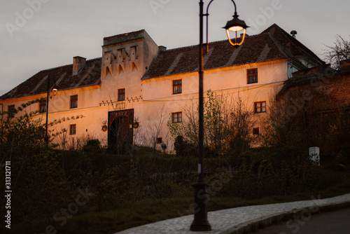 citadel in the night
