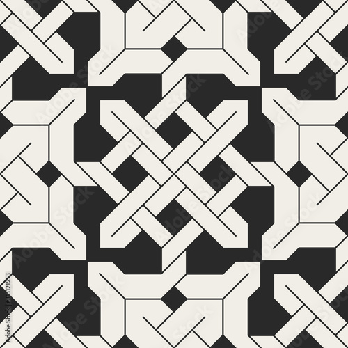 Oriental geometrical seamless pattern.