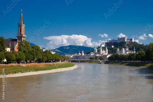 view of the city of salzburg