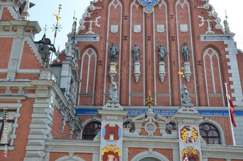 Schwarzhäupterhaus (Melngalvju nams) in Riga photo