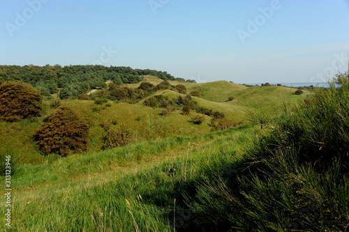 Insel Hiddensee  Blick vom Dornbusch