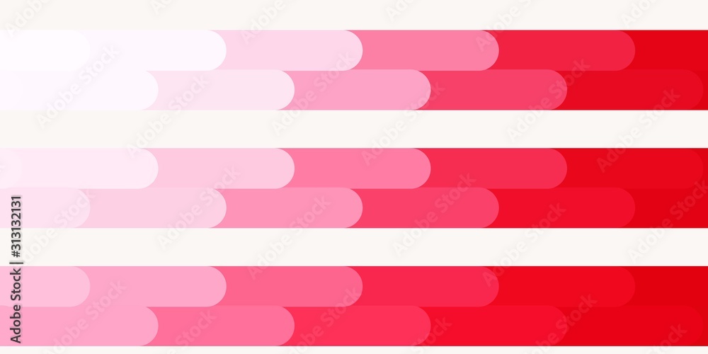 Light Red vector layout with lines. Repeated lines on abstract background with gradient. Pattern for booklets, leaflets. Light Red vector layout with lines. Repeated lines on abstract background with gradient. Pattern for booklets, leaflets.