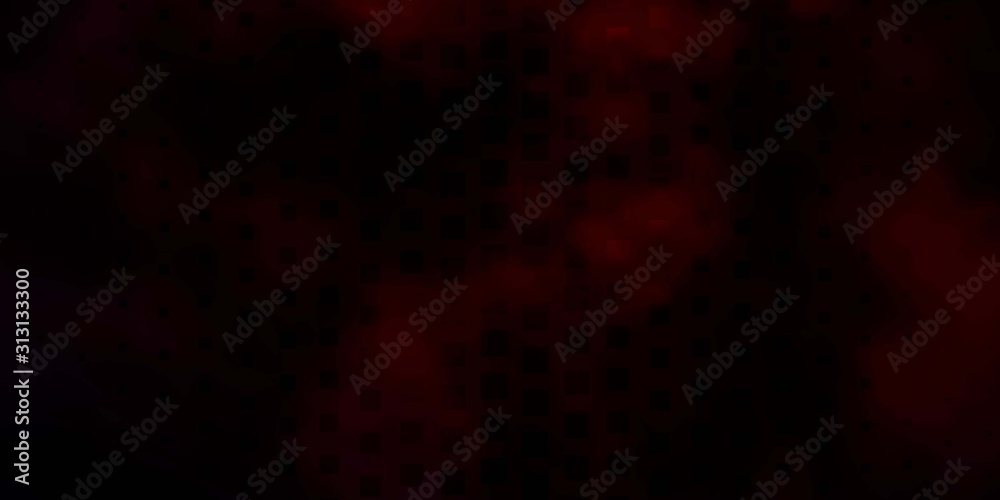 Dark Red vector background with rectangles. Modern design with rectangles in abstract style. Best design for your ad, poster, banner.