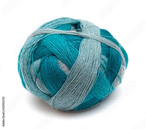new wool yarn ball