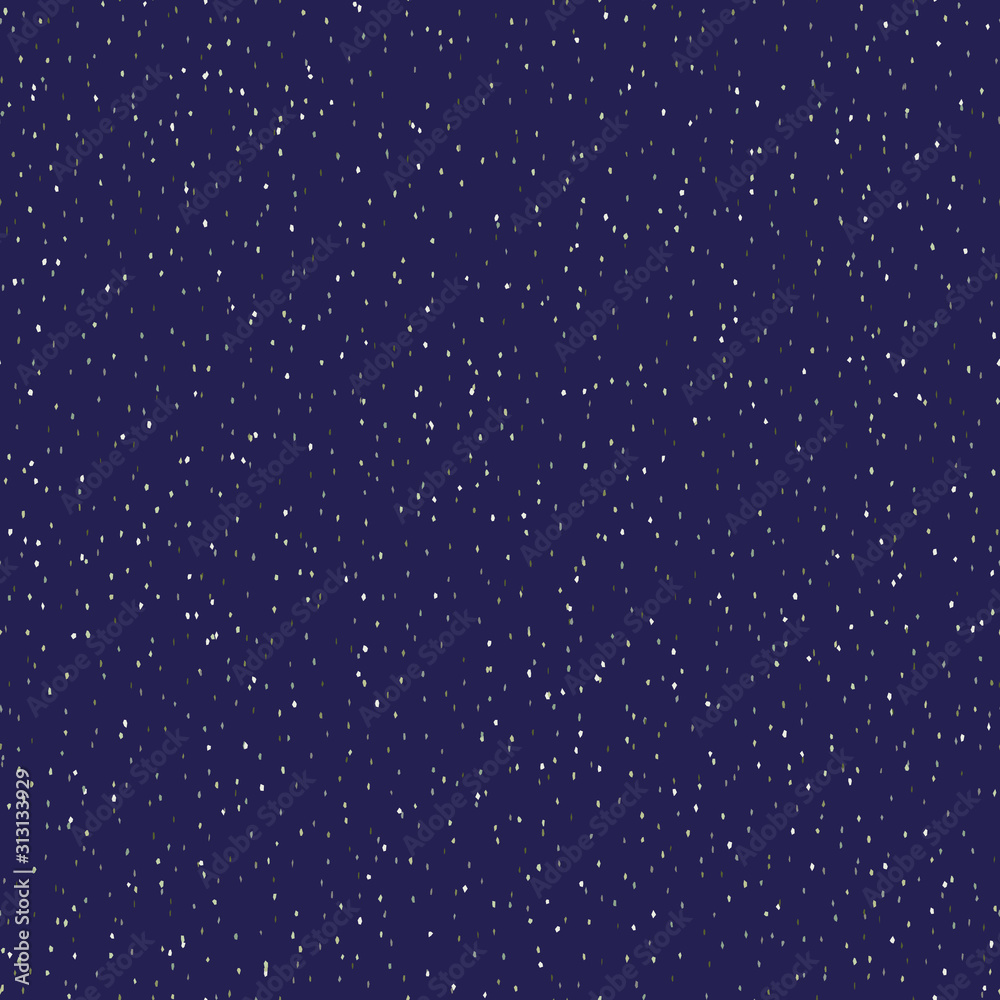 Classic blue starry night glow specks seamless texture pattern ...