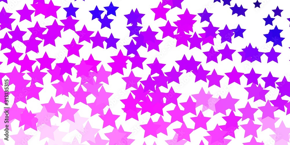 Light Purple, Pink vector template with neon stars. Colorful illustration with abstract gradient stars. Pattern for wrapping gifts. Light Purple, Pink vector template with neon stars. Colorful illustration with abstract gradient stars. Pattern for wrapping gifts.