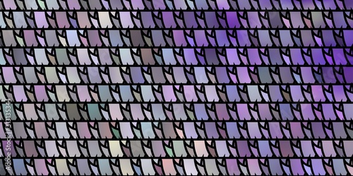 Light Purple vector background with polygonal style. © Guskova