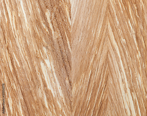 Zigzag natural wood texture or background