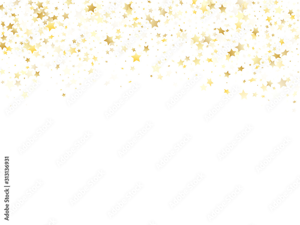 Magic gold sparkle texture vector star background. Magic gold sparkle texture vector star background.