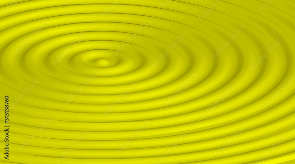 Φωτογραφία Rippled yellow background for banner, poster, flyer, card, cover, brochure